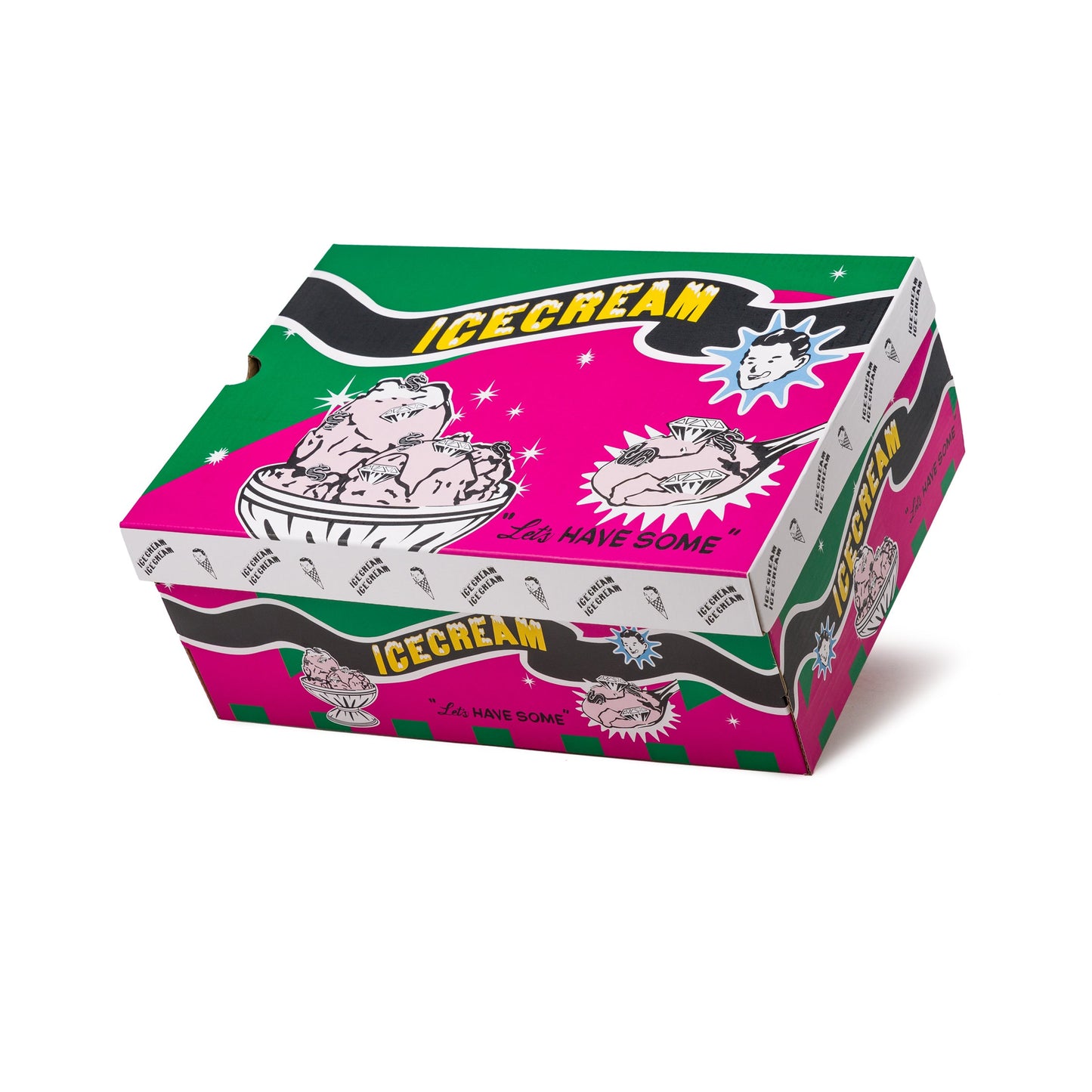Reebok x Billionaire Boys Club ICECREAM Board Flip *Watermelon*