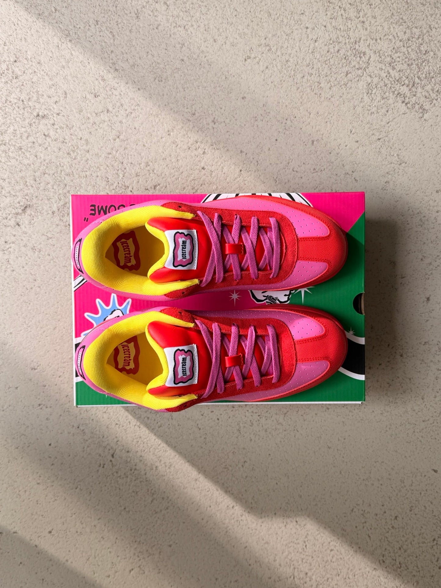 Reebok x Billionaire Boys Club ICECREAM Board Flip *Pink Lemonade*