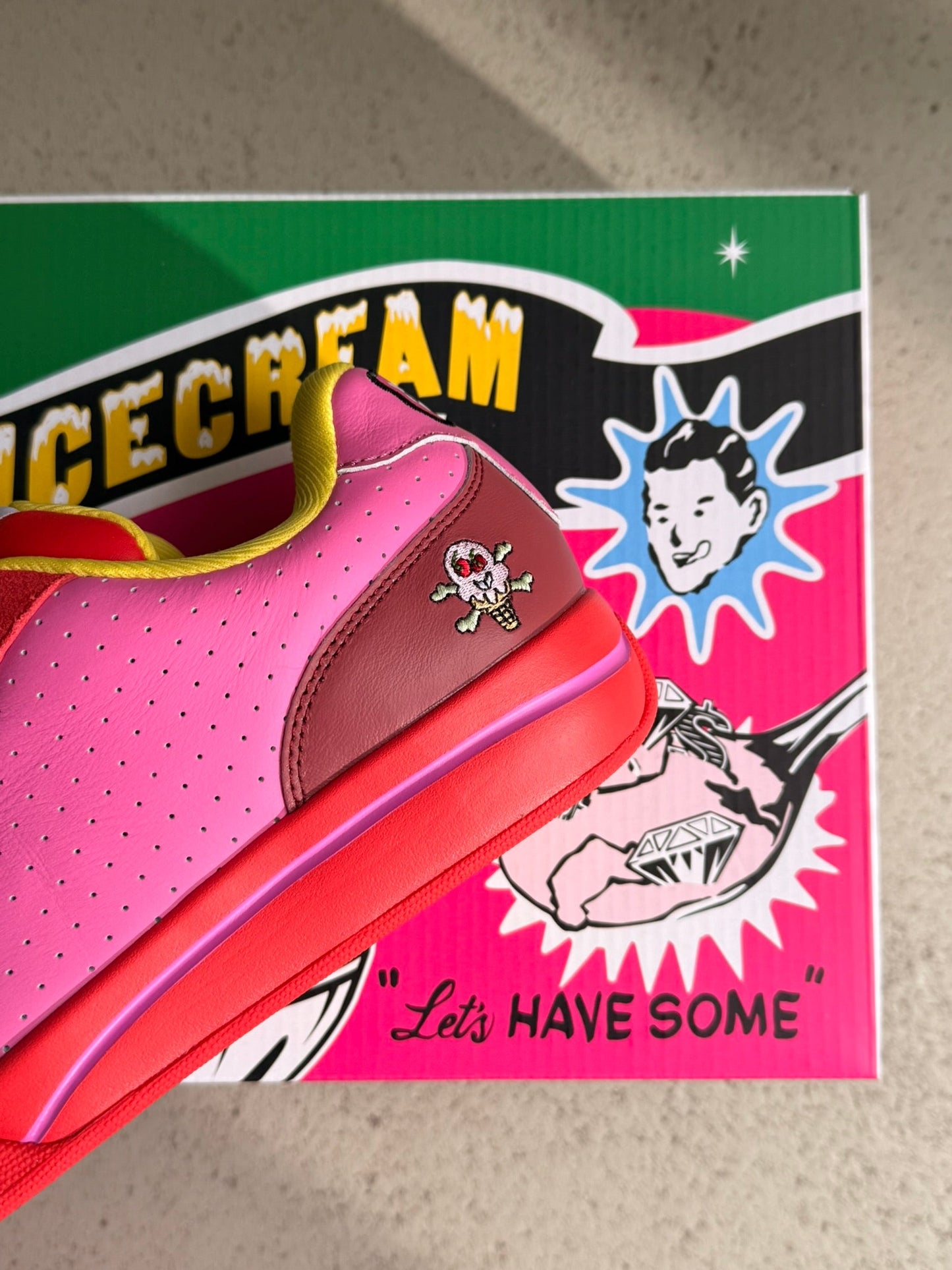 Reebok x Billionaire Boys Club ICECREAM Board Flip *Pink Lemonade*