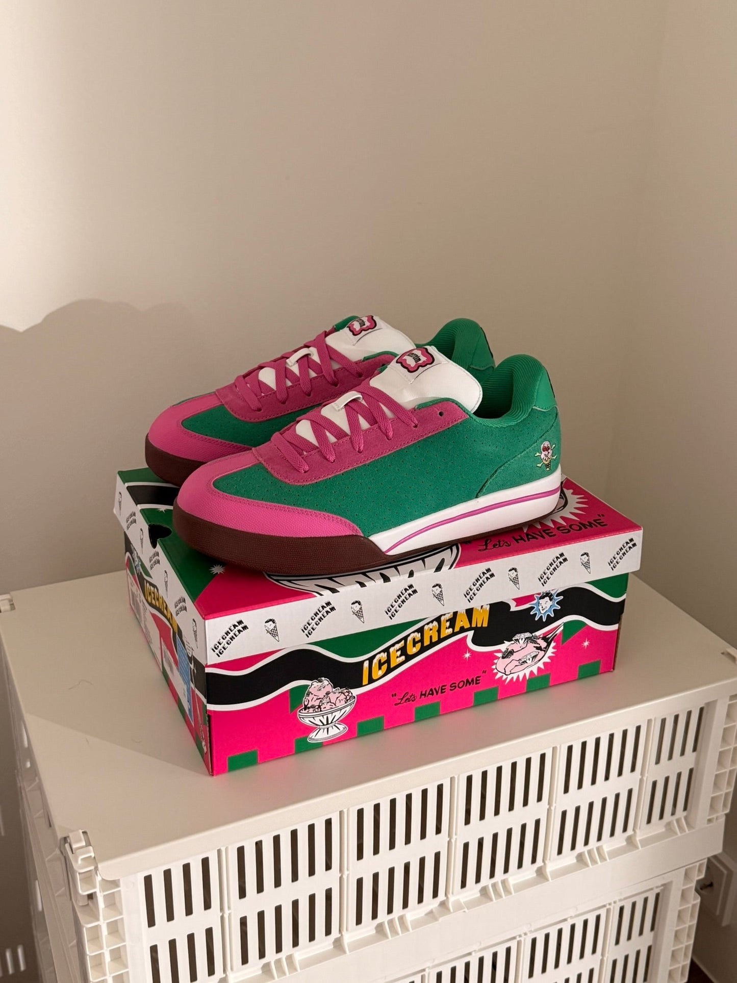Reebok x Billionaire Boys Club ICECREAM Board Flip *Watermelon*